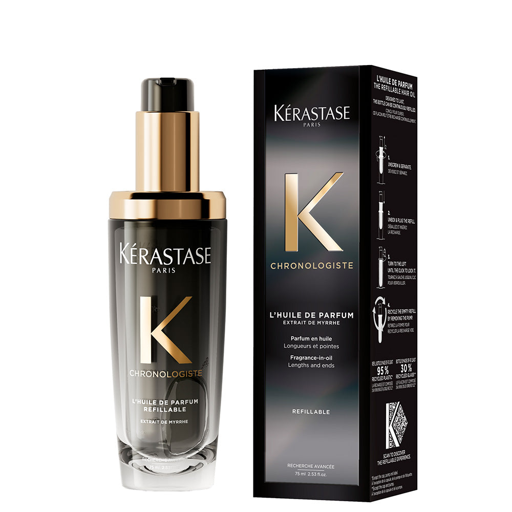 Perfume Capilar Revitalizante Oleoso + recarga / Chronologiste - 75 ml