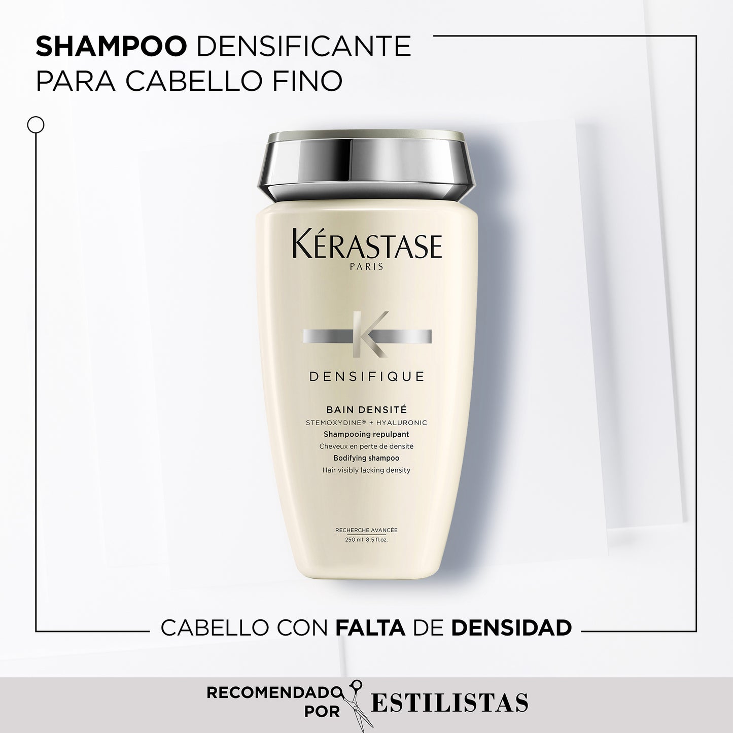 Shampoo Bain Densité / Densifique - 250 ml