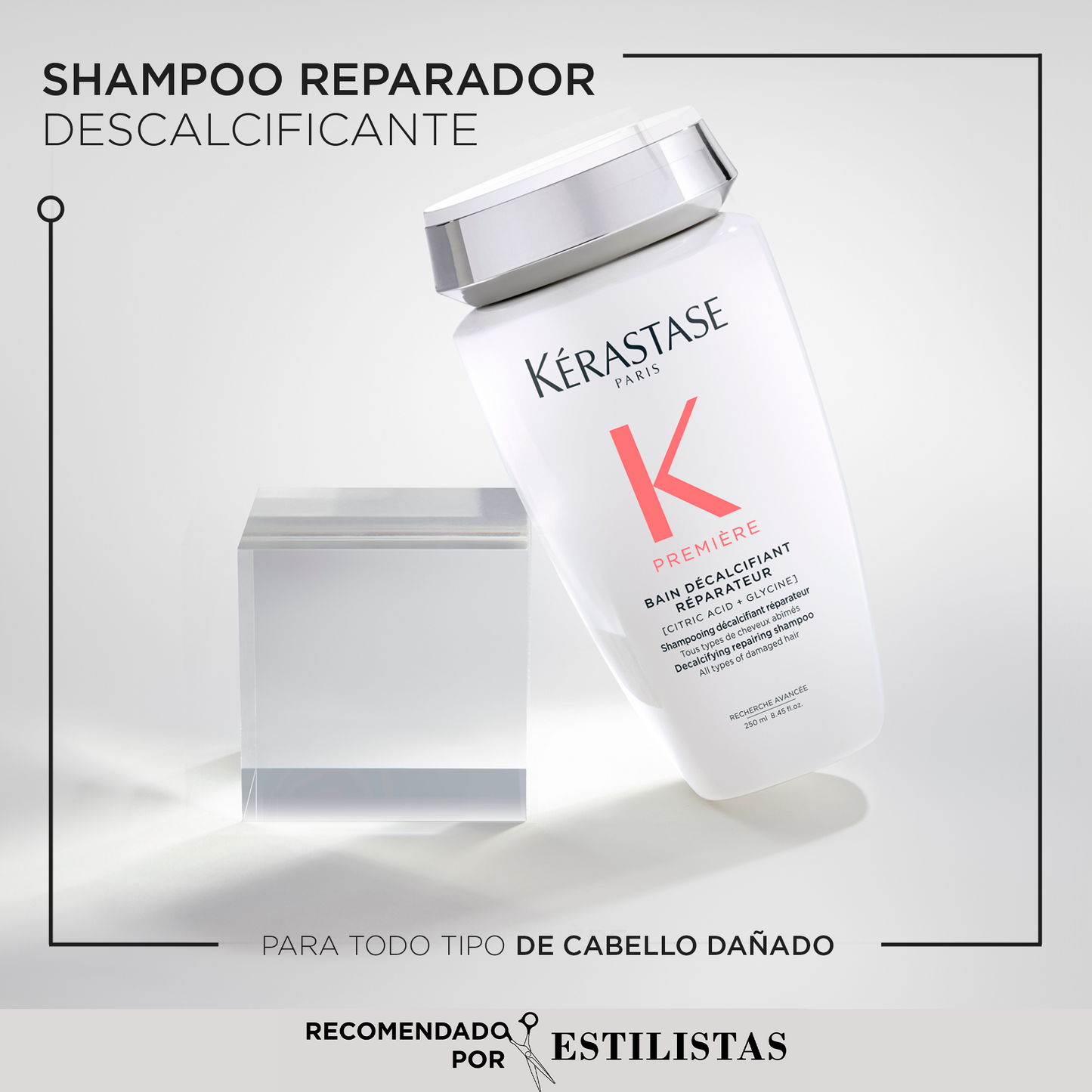 Shampoo Bain Décalcifiant Réparateur / Première - 250 ml