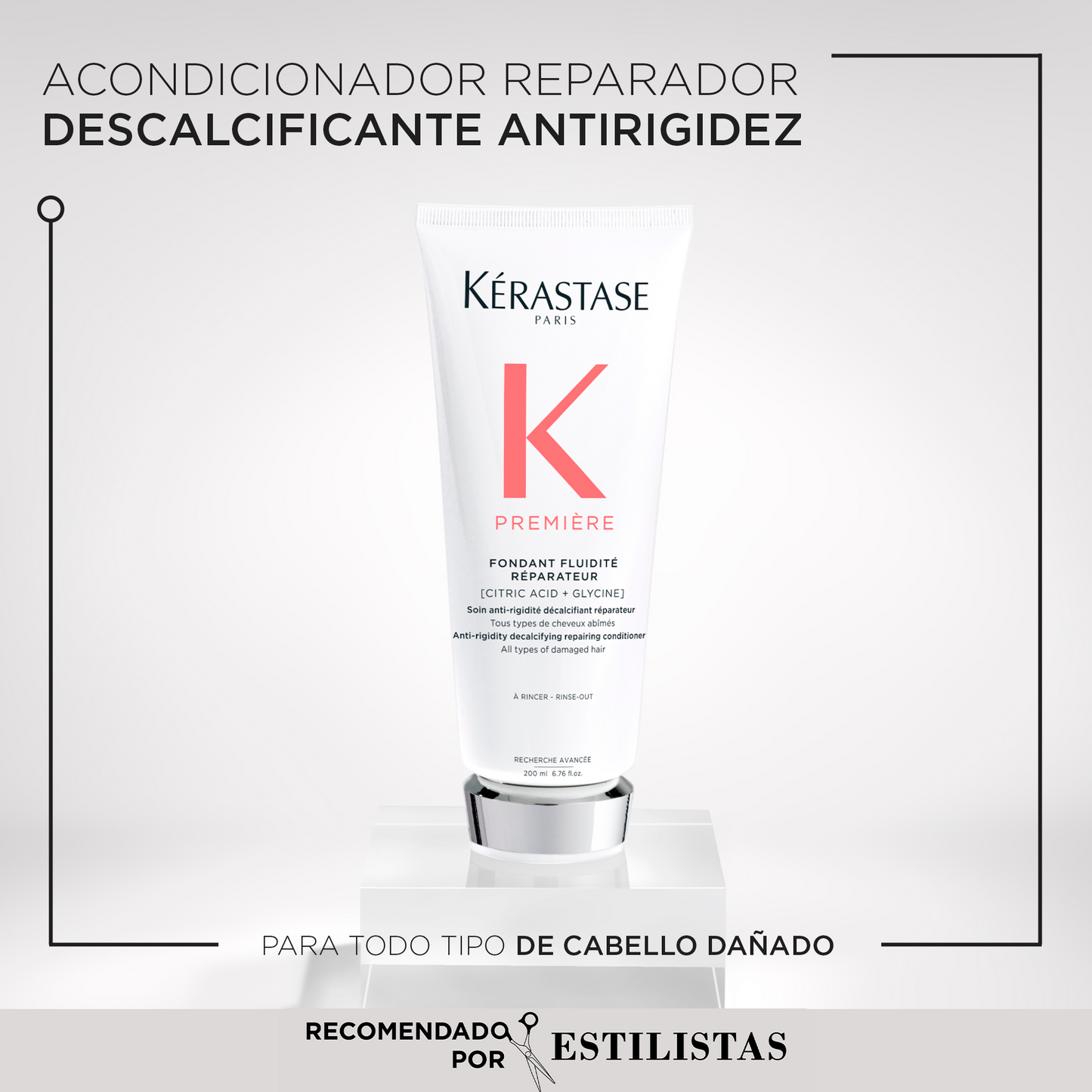 Acondicionador Fondant Fluidité Réparateur / Première - 200 ml