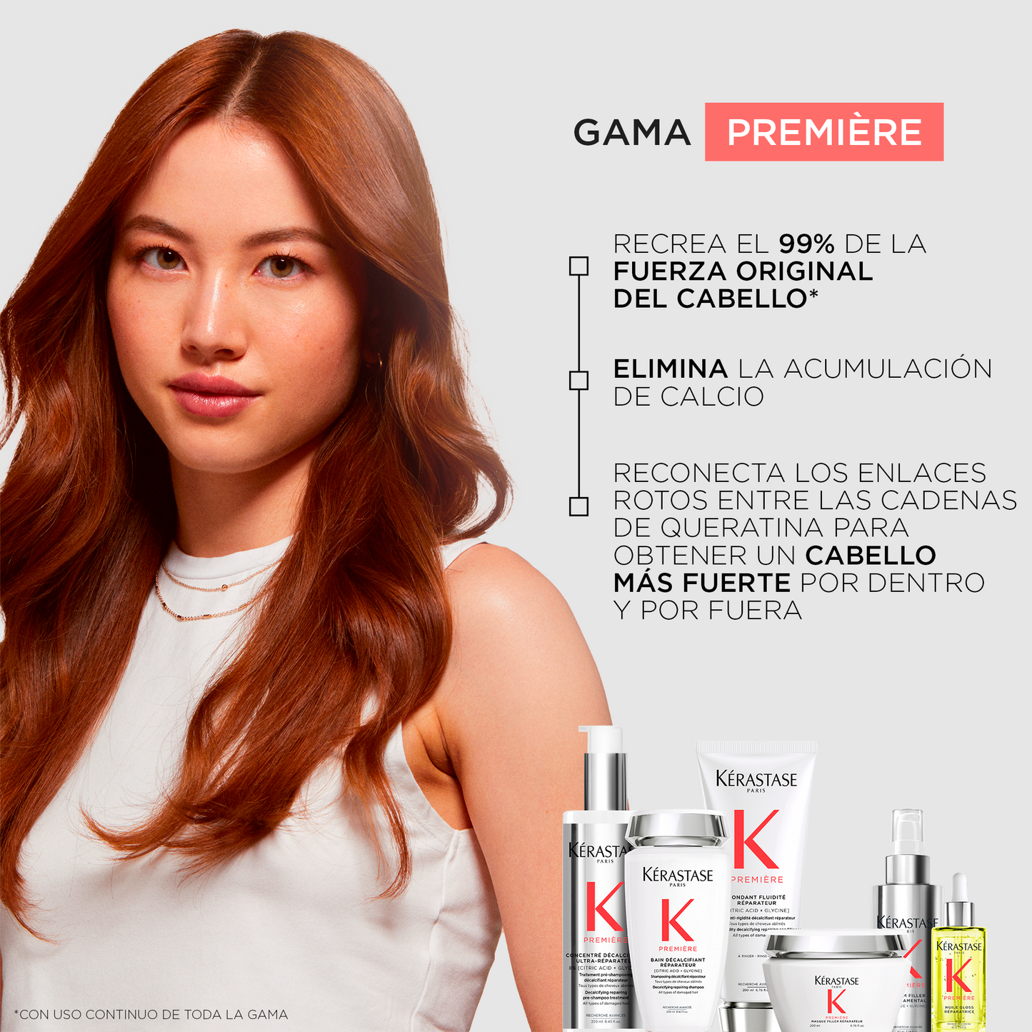 Acondicionador Fondant Fluidité Réparateur / Première - 200 ml