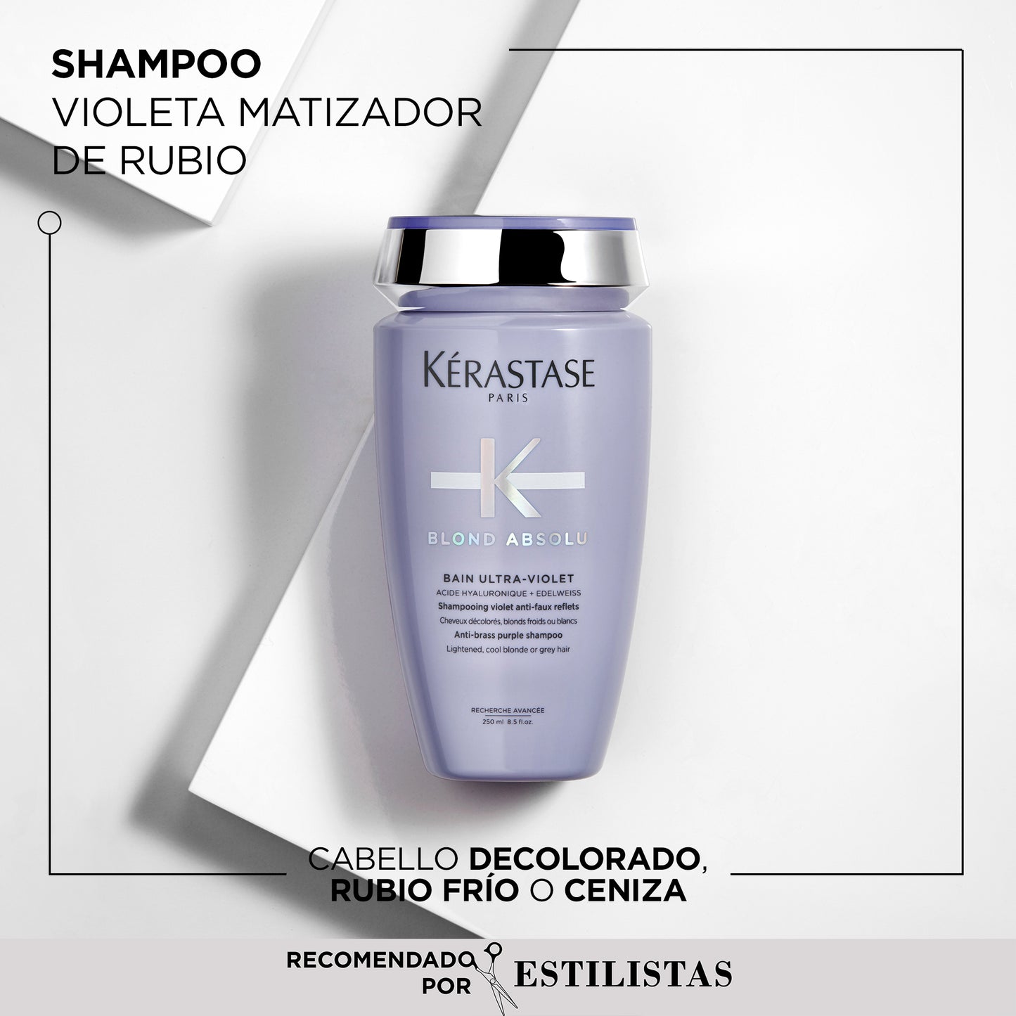 Shampoo Bain Ultra Violet / Blond Absolu - 250 ml