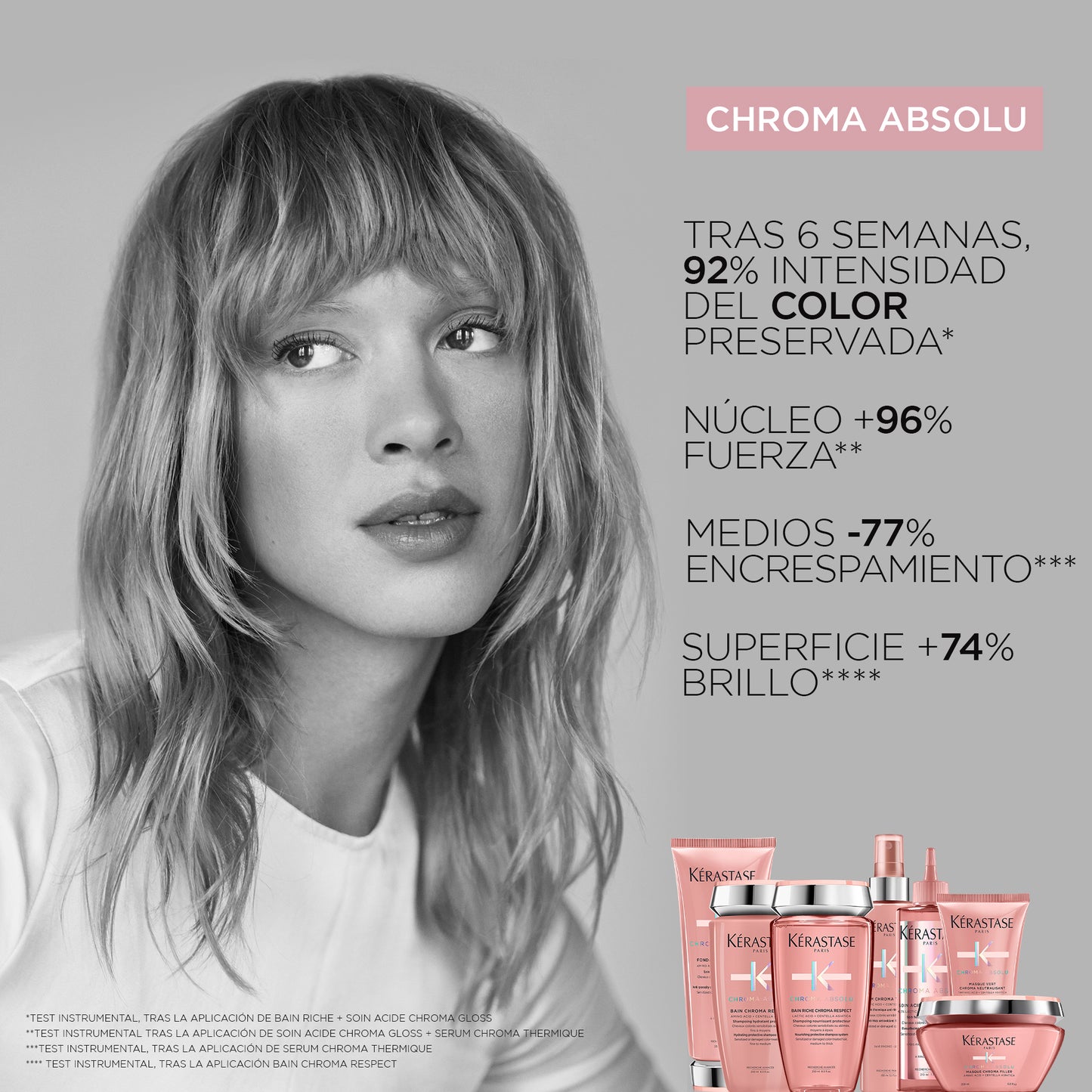 Shampoo Bain Riche Chroma Respect / Chroma Absolu - 250 ml