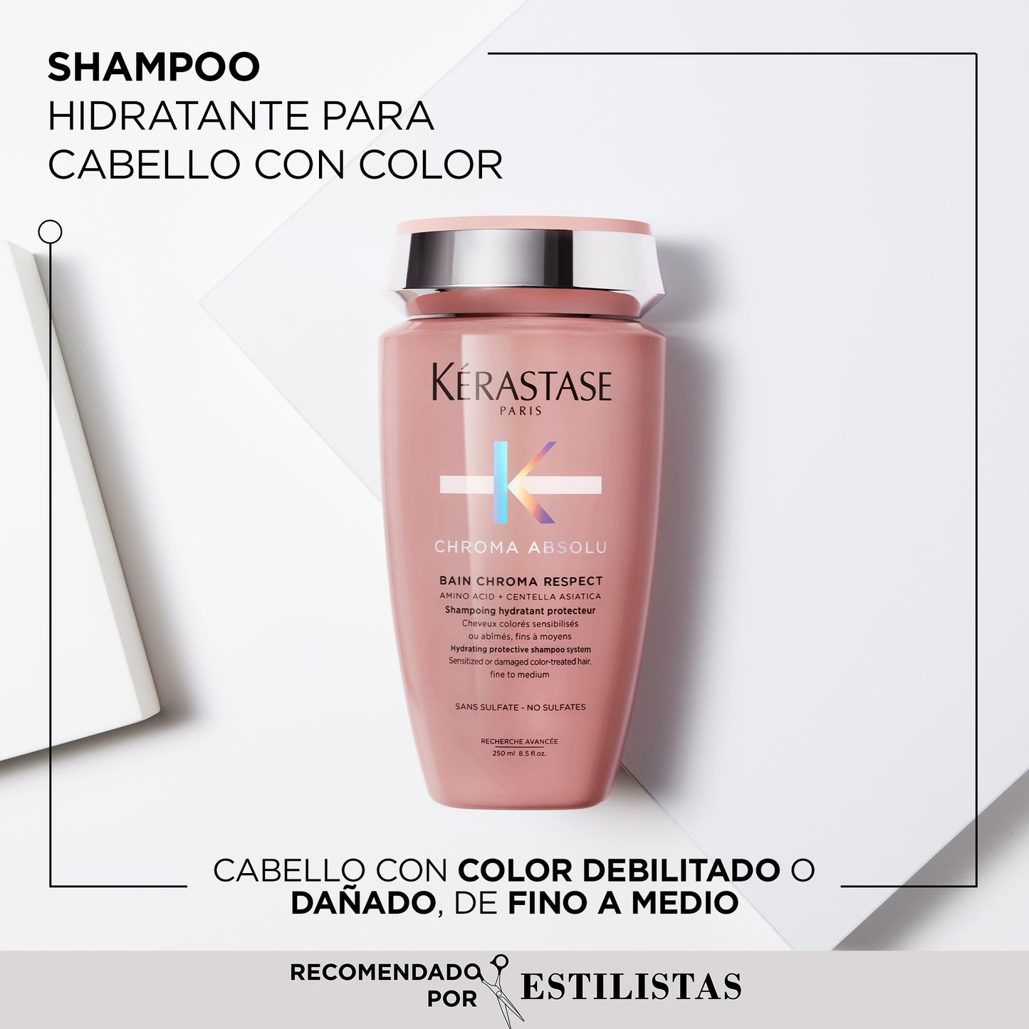 Shampoo Bain Chroma Respect / Chroma Absolu - 250 ml