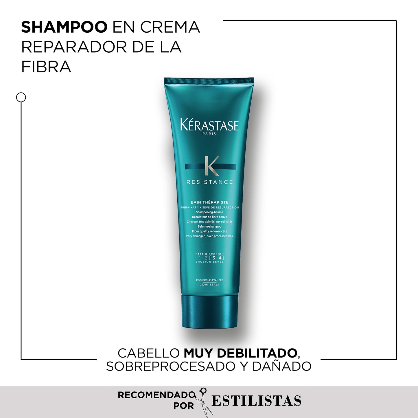 Shampoo Bain Thérapiste / Résistance - 250 ml