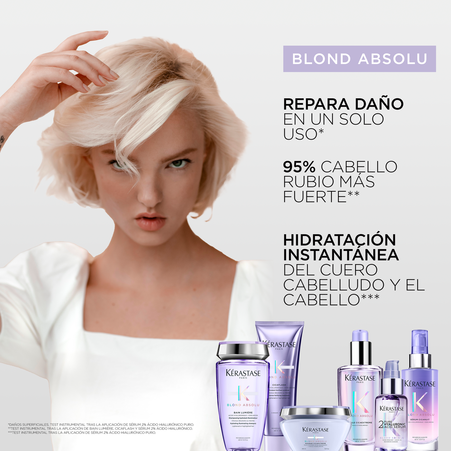 Serum 2% ácido hialurónico puro / Blond Absolu - 50 ml