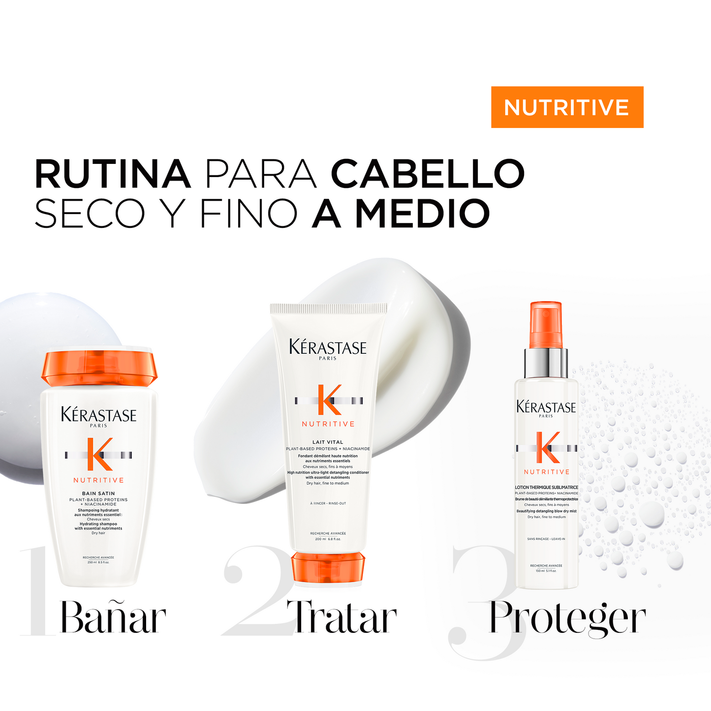 Spray Lotion Thermique Sublimatrice / Nutritive - 150 ml