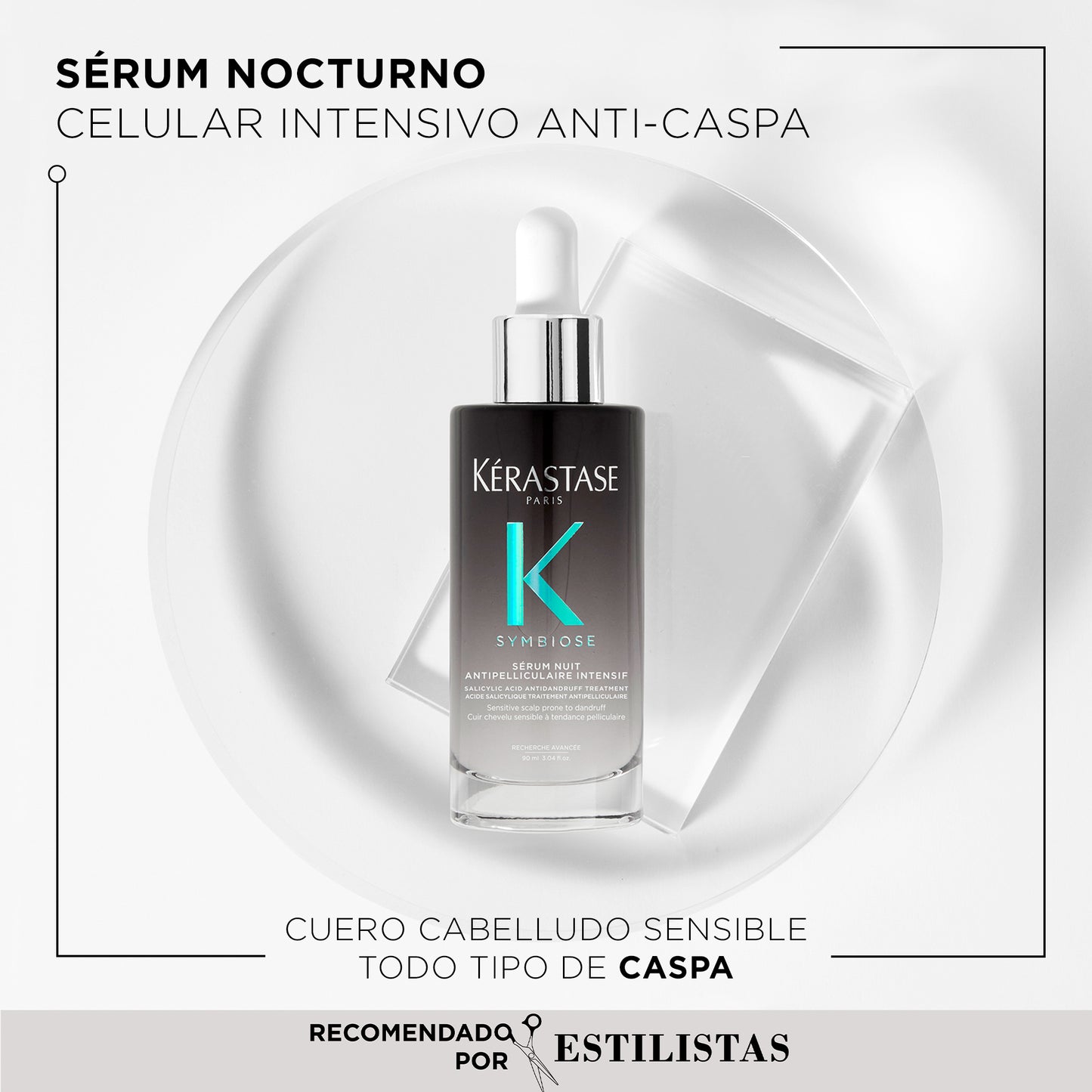 Sérum Nocturno Anti-Pelliculaire Intensif / Symbiose - 90 ml