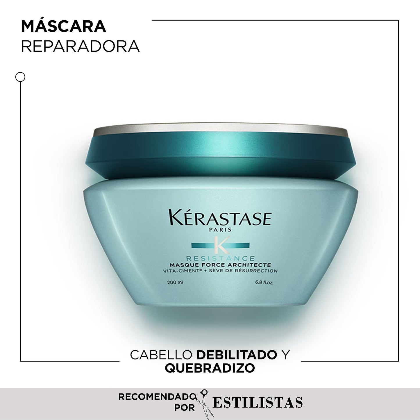 Máscara Masque Force Architecte / Résistance - 200 ml