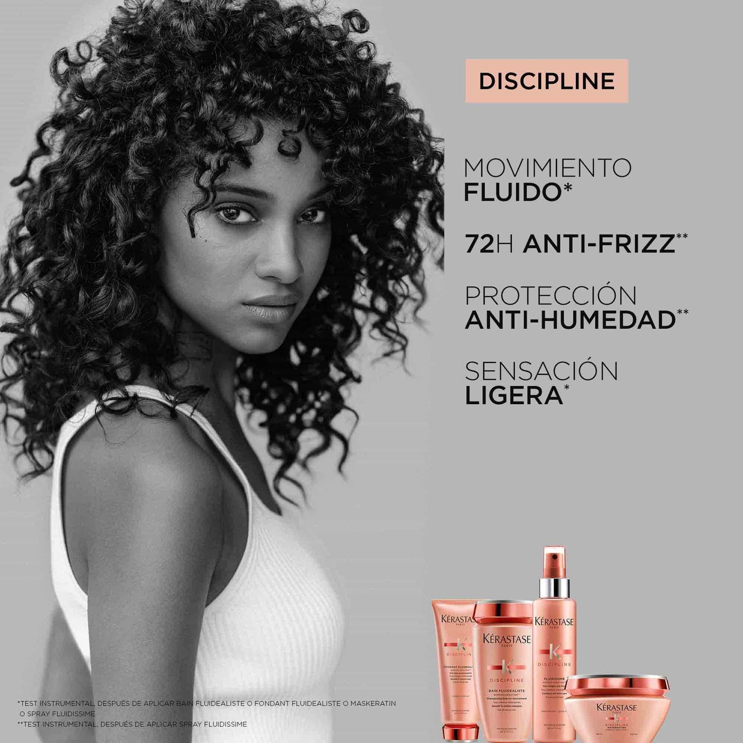 Acondicionador Fluidéaliste / Discipline - 200 ml