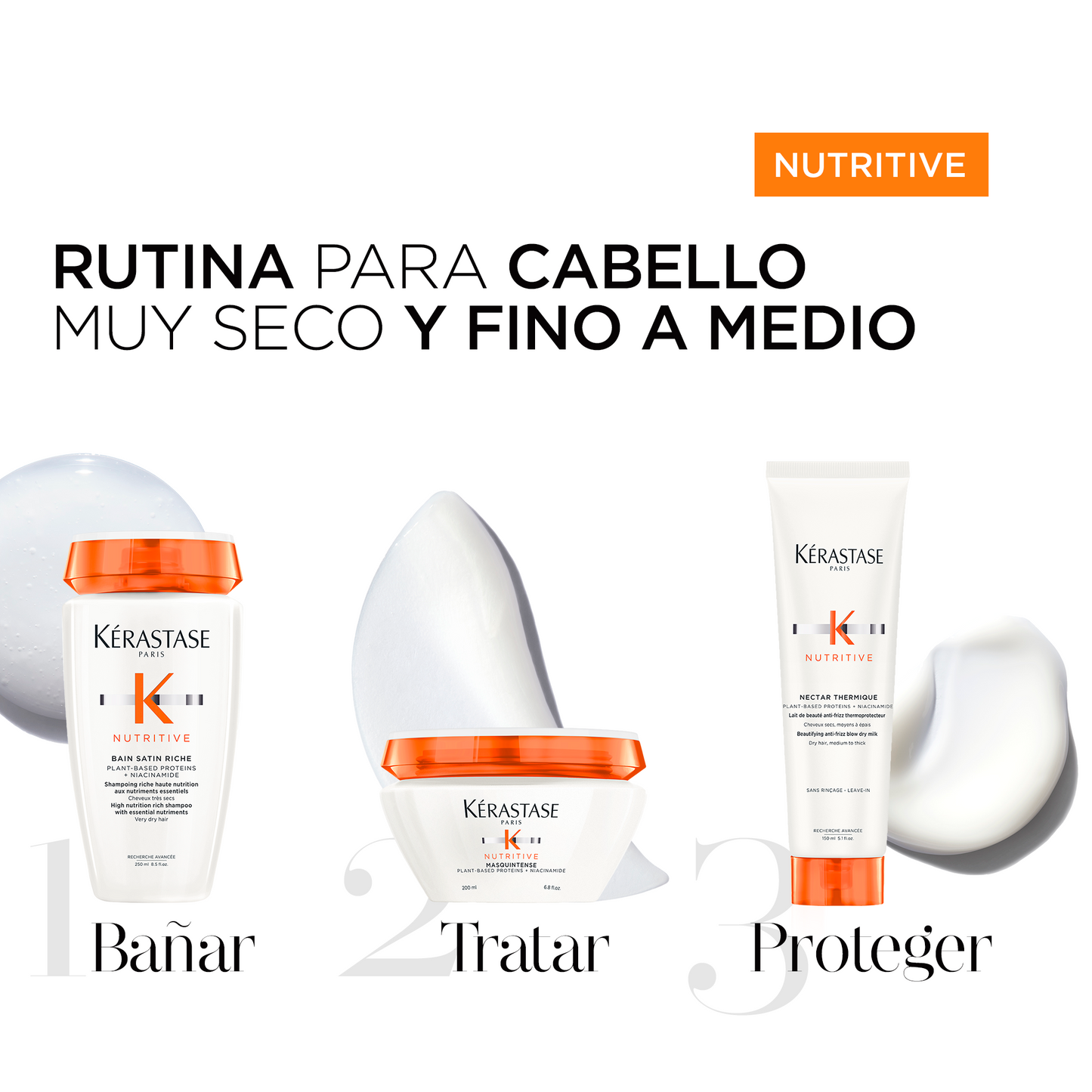 Shampoo Satin Riche / Nutritive - 250 ml