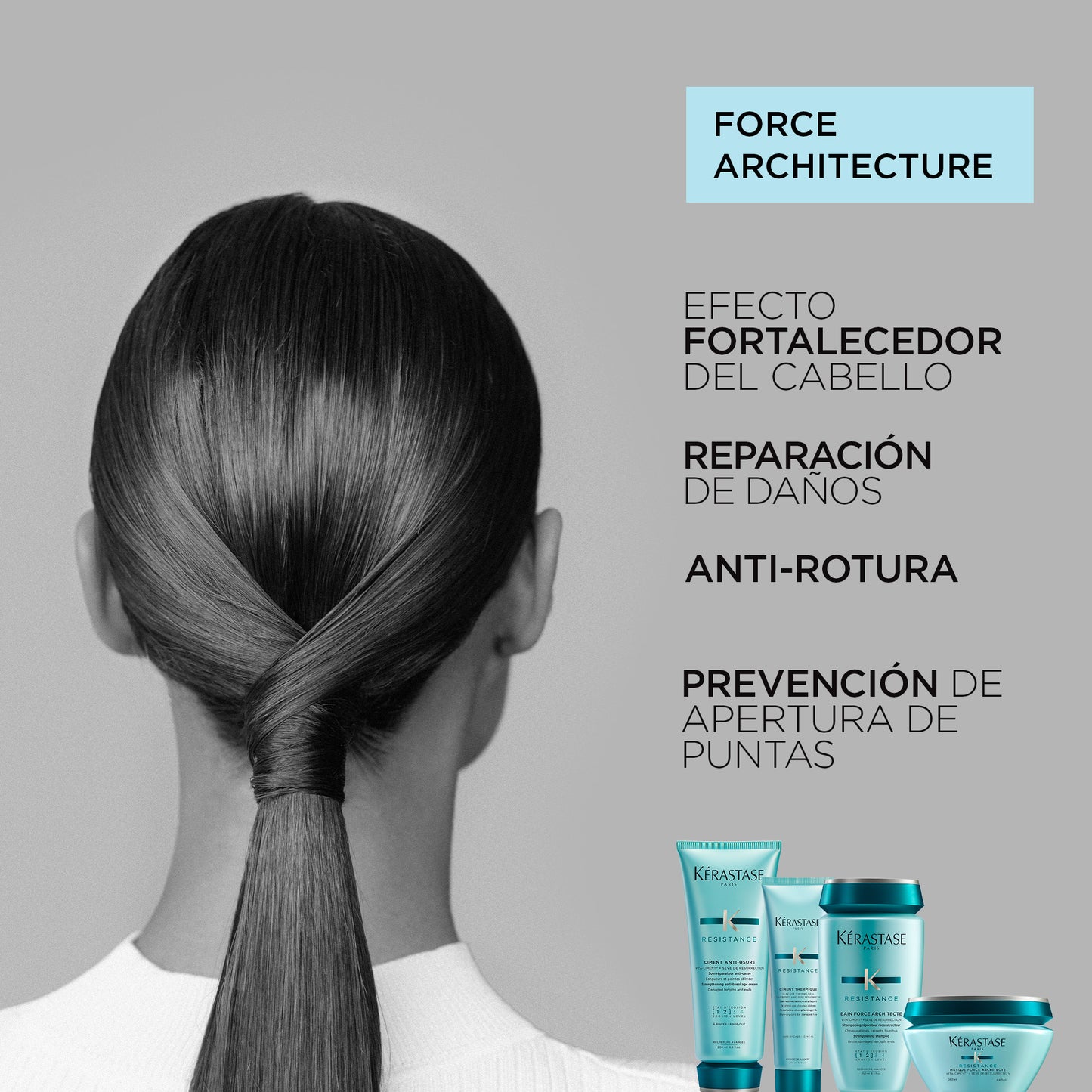 Shampoo Bain Force Architecte / Résistance - 250 ml