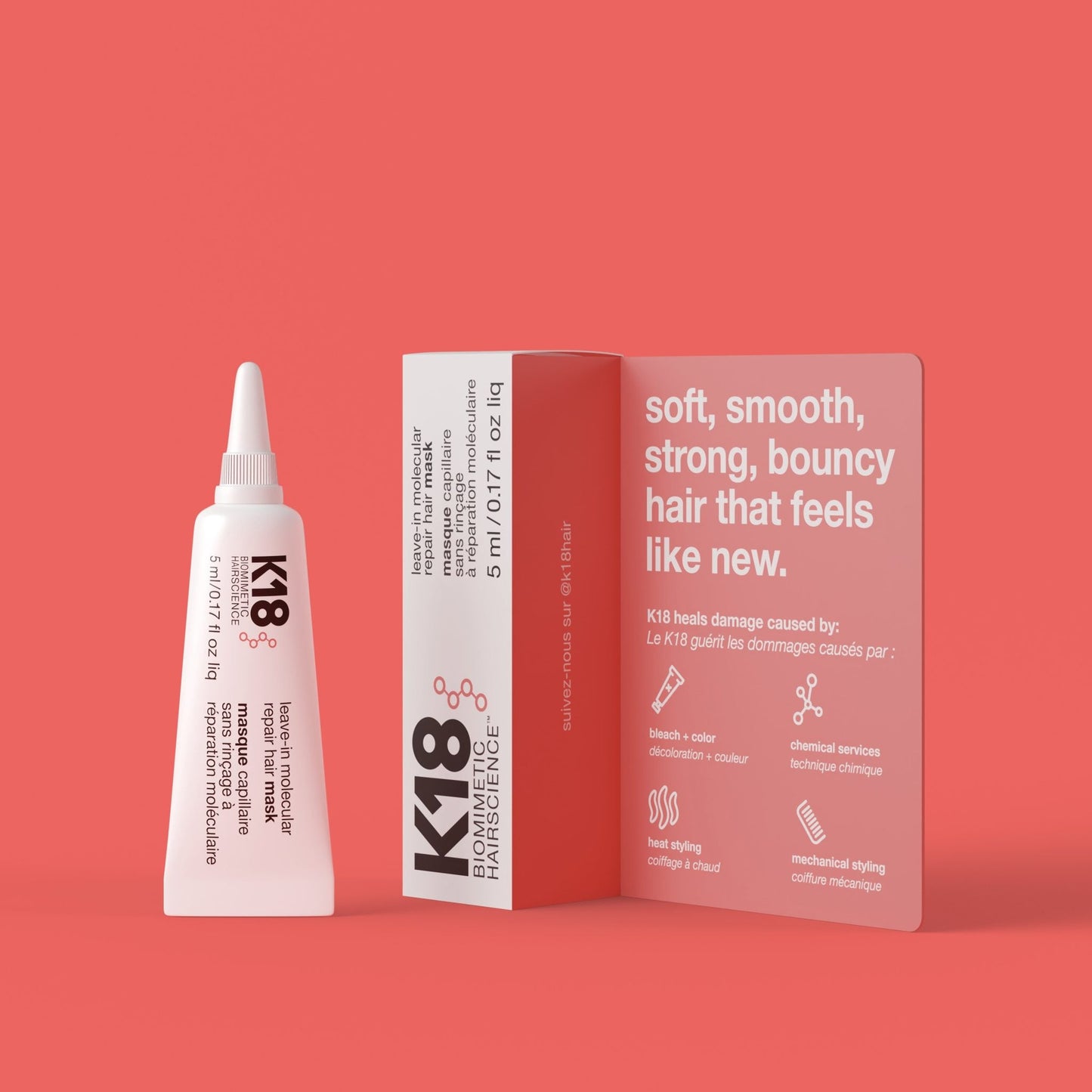 K18 – Máscara de Reparación Molecular
