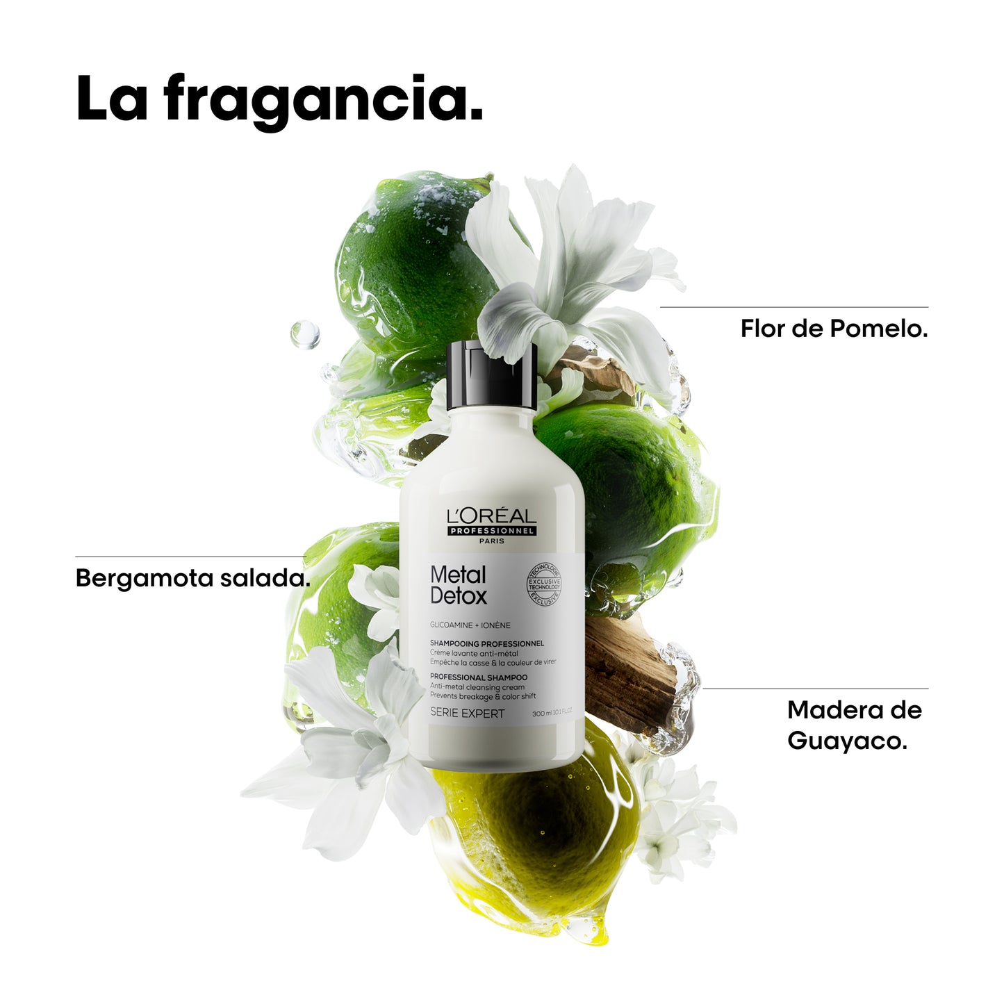 Shampoo Crema Limpiadora Anti-metal Metal Detox – 300 ml