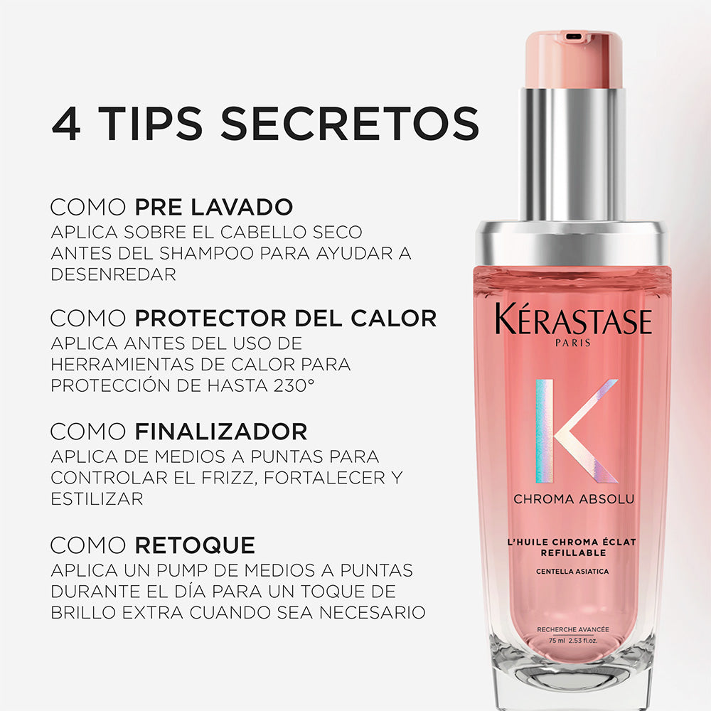 Aceite Chroma Éclat Radiance y recarga / Chroma Absolu - 75 ml
