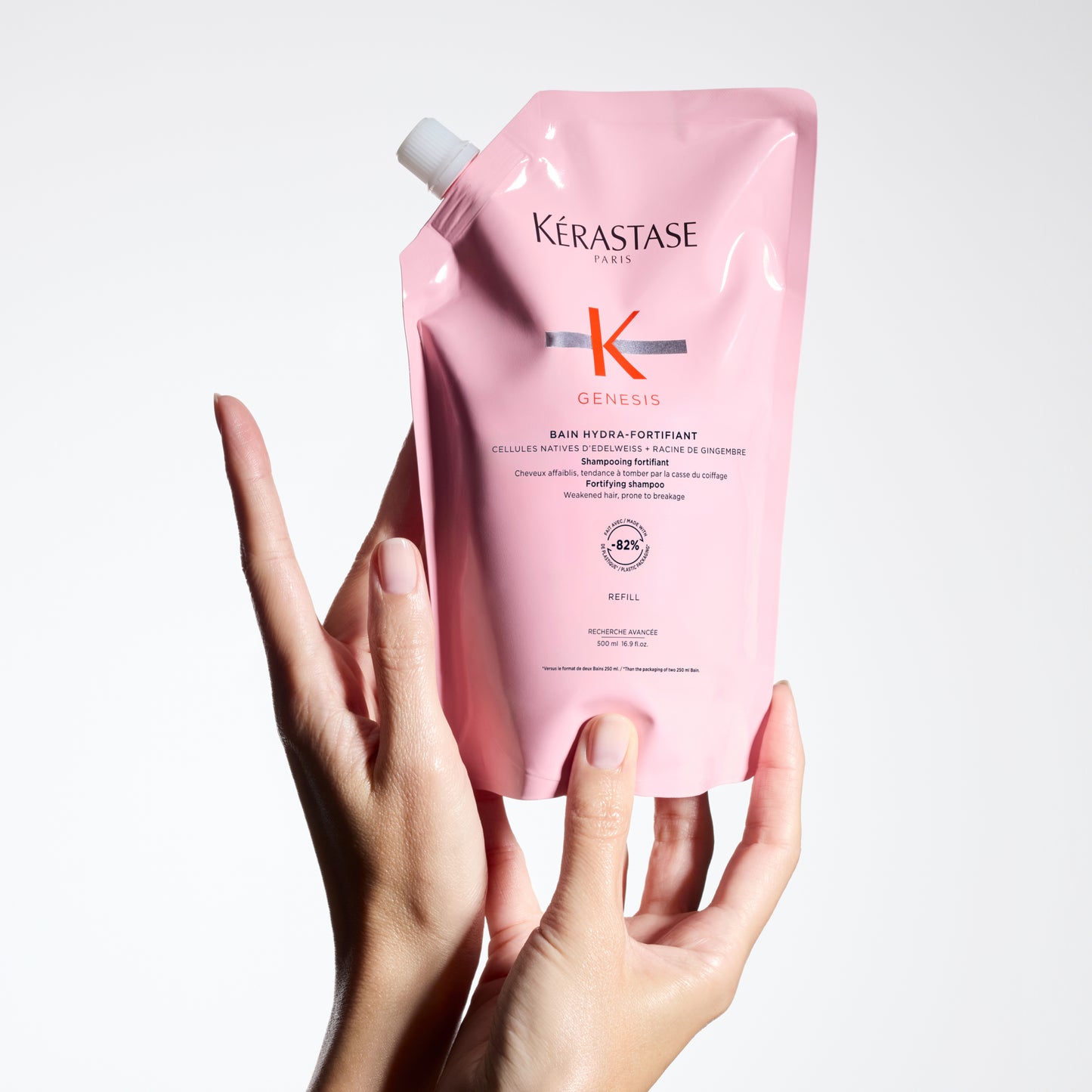 Shampoo Bain Hydra-Fortifiant y recarga / Genesis - 250 ml