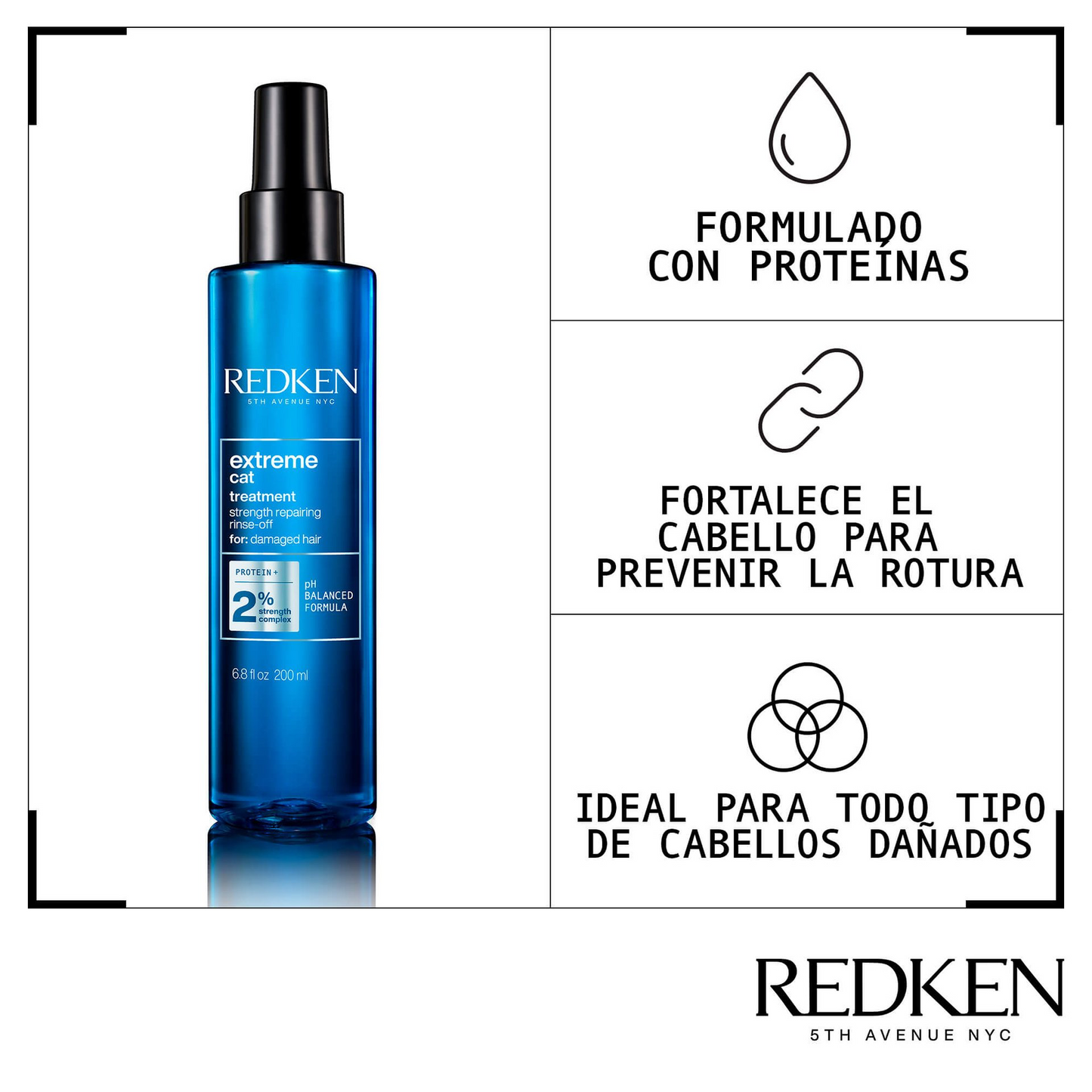 Redken – Tratamiento Extreme Cat - 200 ml