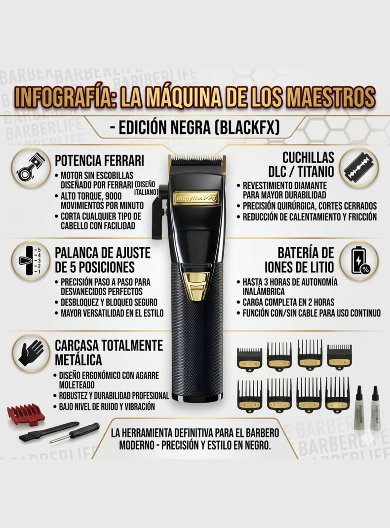 Maquina Cortadora Black FX