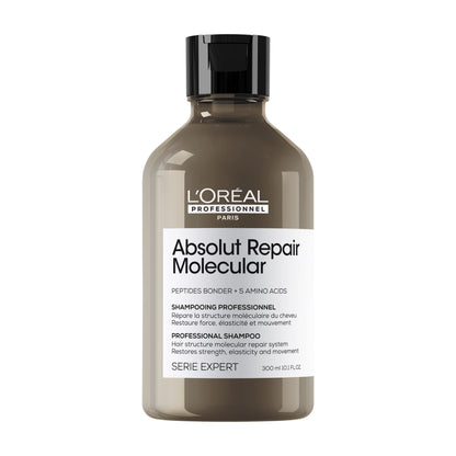 Shampoo Reparador Molecular Para Cabello Dañado Absolut Repair Molecular – 300 ml