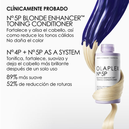 Nº5P Acondicionador Blonde Enhancer Toning