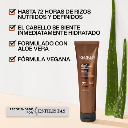 Tratamiento Sin Enjuague All Soft Mega Curls - 150 ml