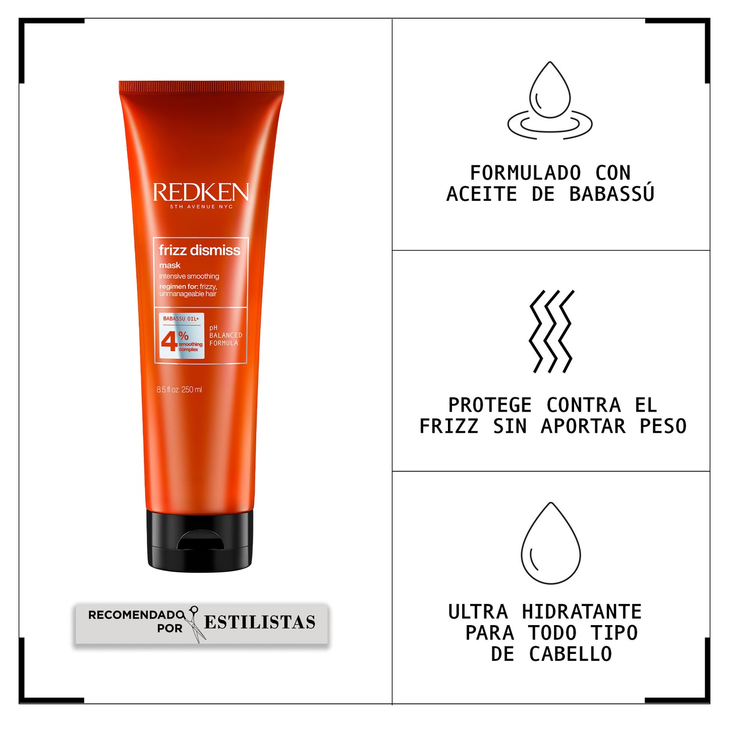 Máscara Frizz Dismiss Mask - 250 ml