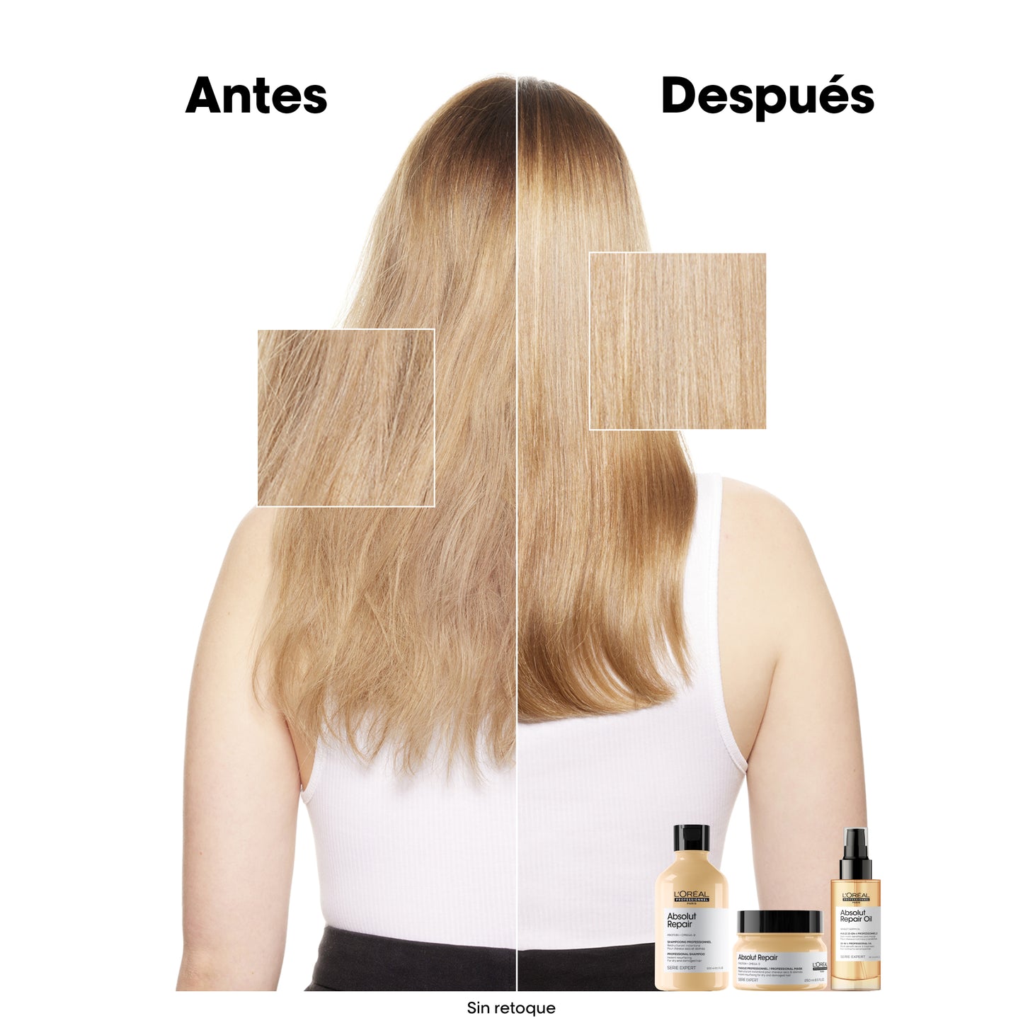 Set Reparación y Nutrición Shampoo + Máscara