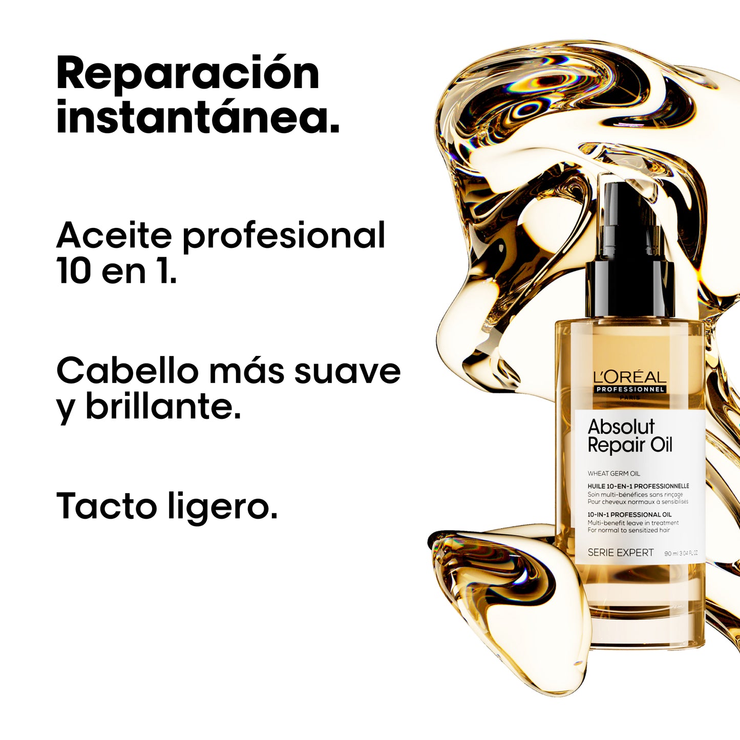 Aceite Tratamiento Multi-beneficio Sin Enjuague Absolut Repair – 90 ml