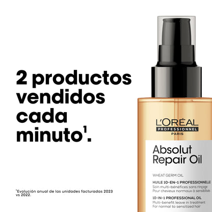 Aceite Tratamiento Multi-beneficio Sin Enjuague Absolut Repair