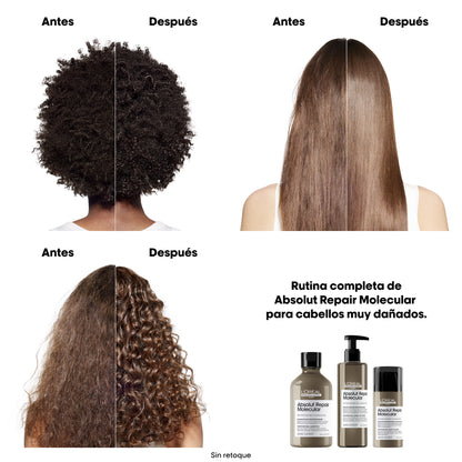 Shampoo Reparador Molecular Para Cabello Dañado Absolut Repair Molecular – 300 ml