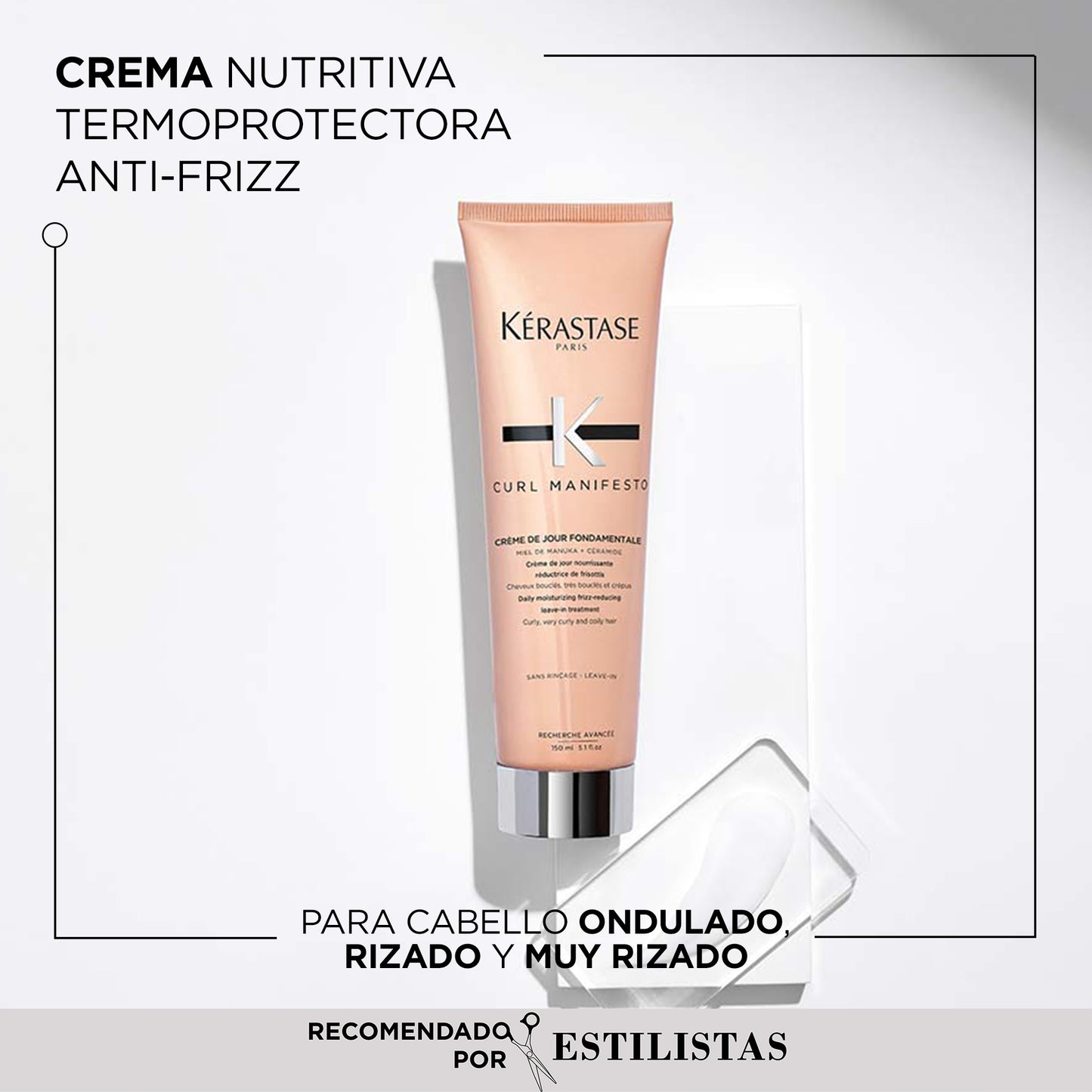 Crema De Jour Fondamentale / Curl Manifesto - 150 ml