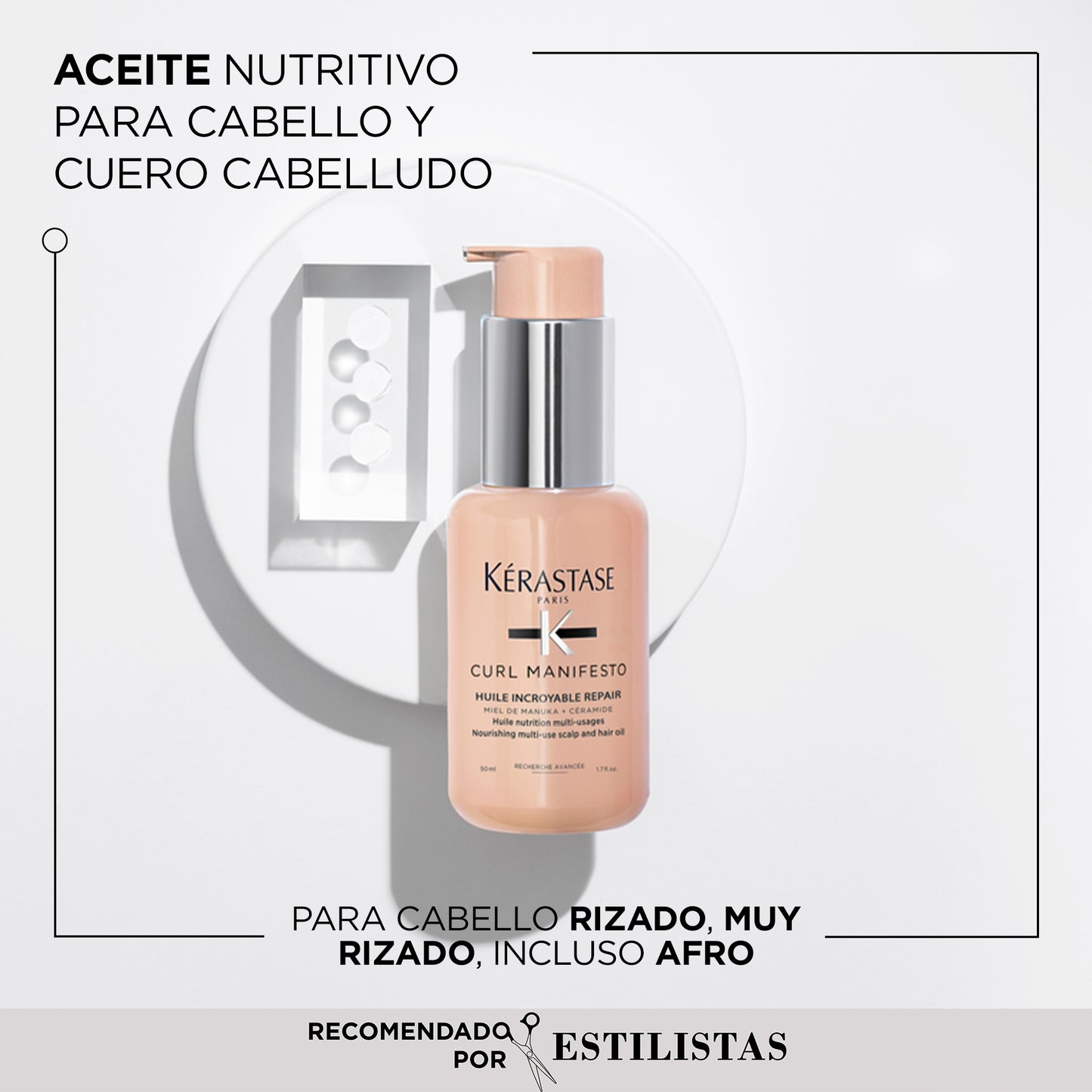 Aceite Huile Sublime Repair / Curl Manifesto - 50 ml