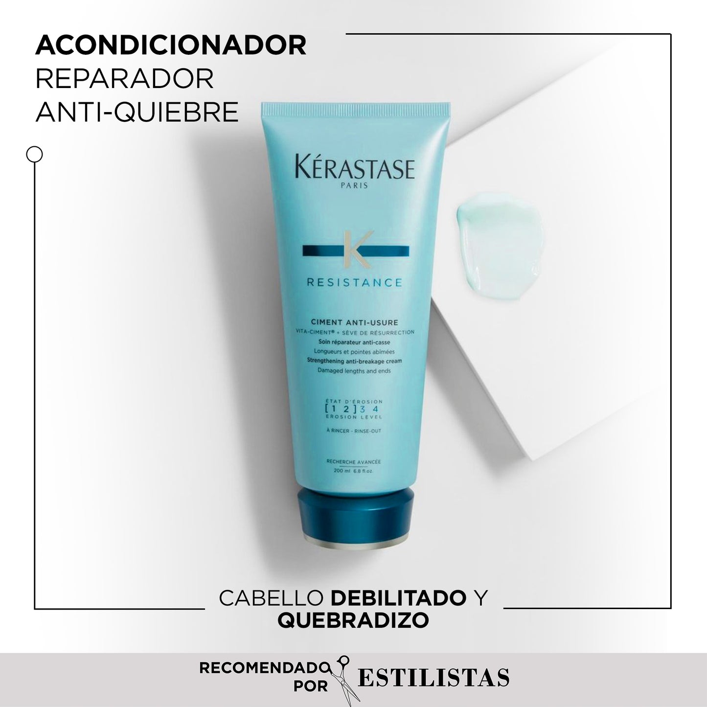 Acondicionador Ciment Anti-Usure / Résistance - 200 ml