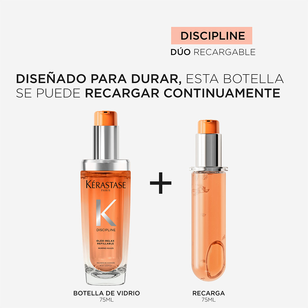 Aceite Anti-Frizz Oléo-Relax y recarga / Discipline - 100 ml