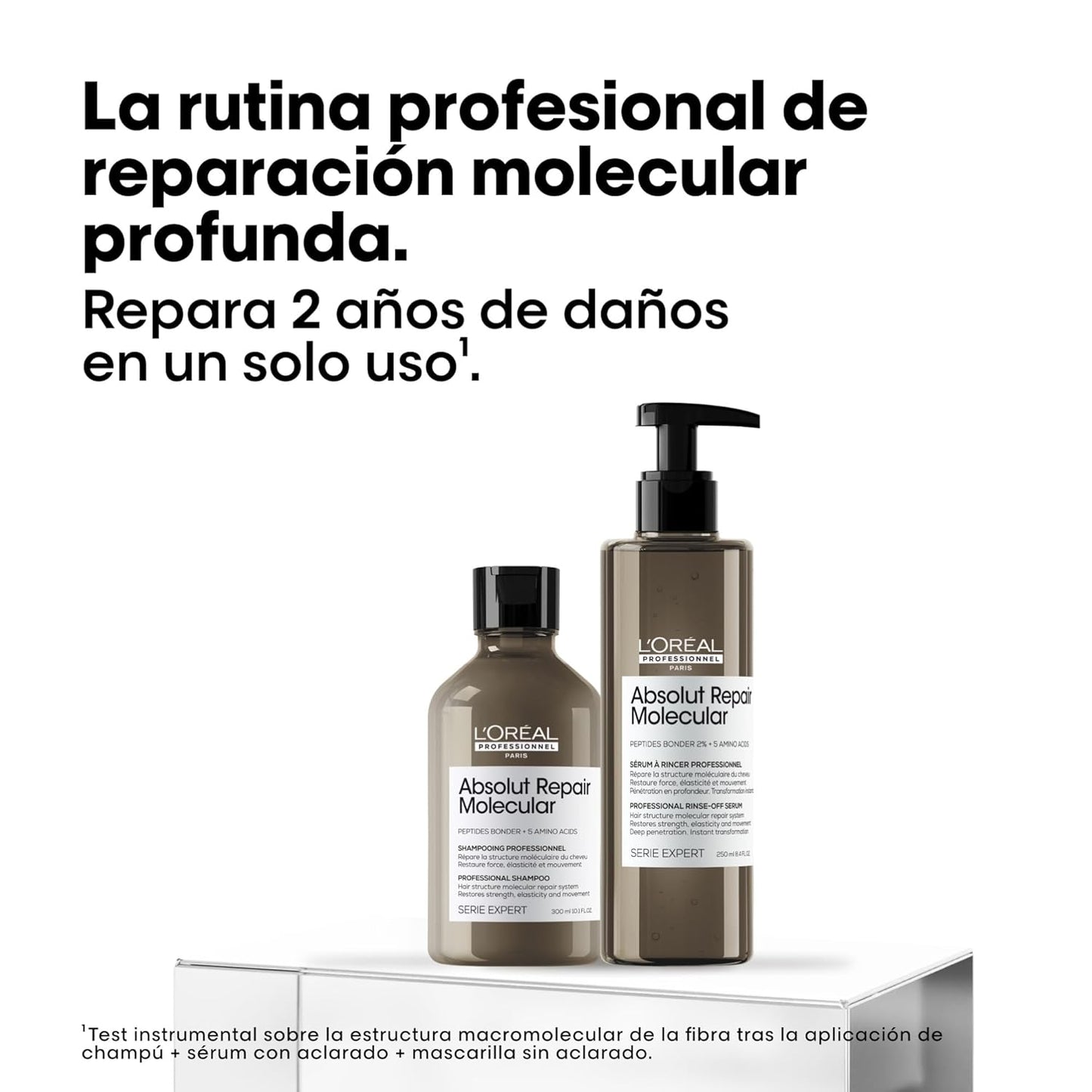 Set Profesional Reparación Molecular Shampoo + Tratamiento