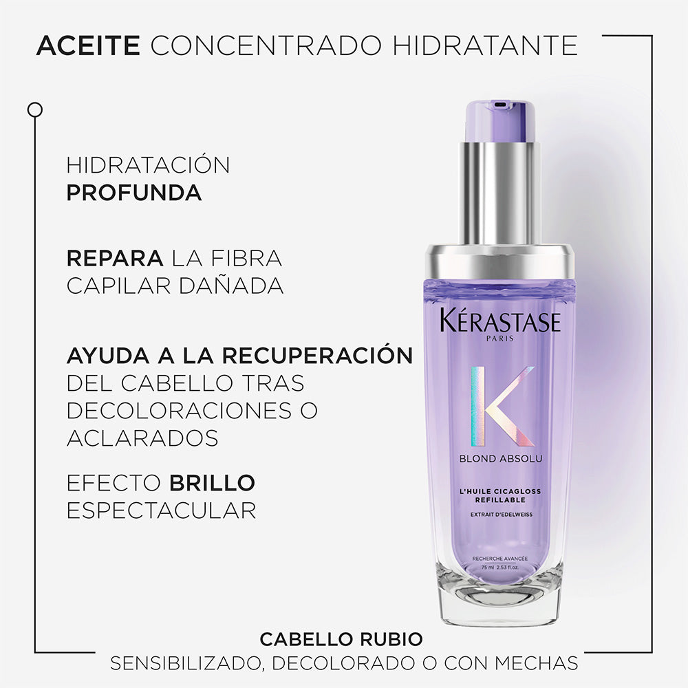 Aceite L’Huile Cicagloss / Blond Absolu - 75 ml