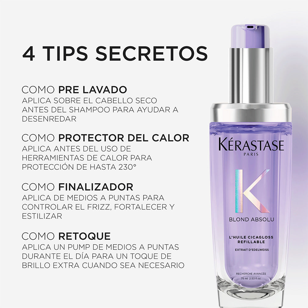 Aceite L’Huile Cicagloss / Blond Absolu - 75 ml