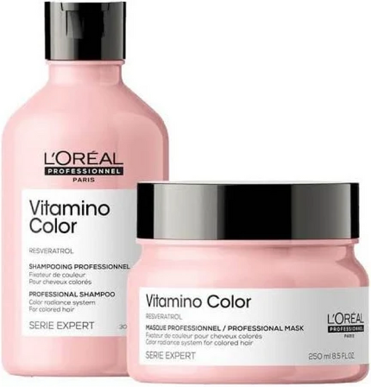 Pack Vitamino Color Shampoo + Mascarilla + Cosmetiquero